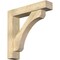 Ekena Millwork Legacy Block Rough Sawn Bracket w/ Offset Brace, Douglas Fir, 6"W x 28"D x 28"H BKT0604X28X28LEC05RDF - alternate 1